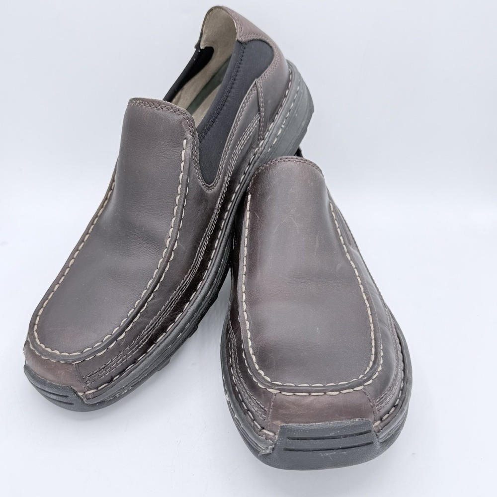 Timberland Smart‎ Comfort Men's Brown Leather Slip-On Loafers Size 9.5 79072